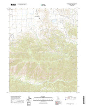 US Topo 7.5-minute map for Cummings Mountain CA