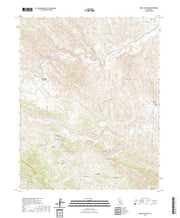 US Topo 7.5-minute map for Curry Mountain CA