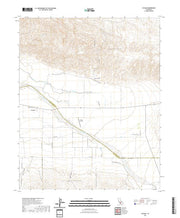 US Topo 7.5-minute map for Cuyama CA