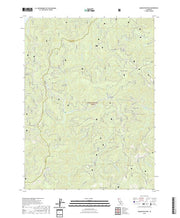 US Topo 7.5-minute map for Damnation Peak CA