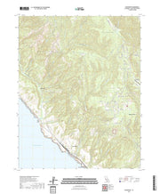 US Topo 7.5-minute map for Davenport CA