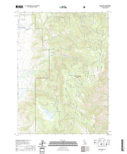 US Topo 7.5-minute map for Davis Creek CA