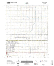 US Topo 7.5-minute map for Delano East CA