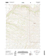 US Topo 7.5-minute map for Dewitt Peak CA