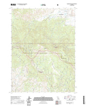 US Topo 7.5-minute map for Diamond Mountain CA