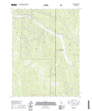 US Topo 7.5-minute map for Dinsmore CA