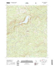 US Topo 7.5-minute map for Donnell Lake CA