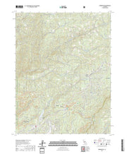 US Topo 7.5-minute map for Dorrington CA