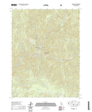 US Topo 7.5-minute map for Downieville CA