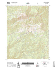 US Topo 7.5-minute map for Duncan Peak CA