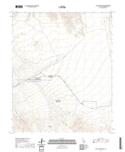 US Topo 7.5-minute map for East of Red Canyon CA