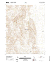 US Topo 7.5-minute map for East of Sand Flat CA