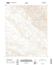 US Topo 7.5-minute map for Elkhorn Hills CA