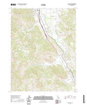 US Topo 7.5-minute map for Elledge Peak CA