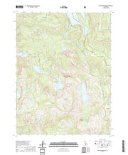 US Topo 7.5-minute map for English Mountain CA