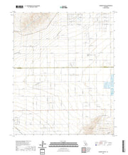 US Topo 7.5-minute map for Fairmont Butte CA