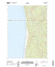 US Topo 7.5-minute map for Fern Canyon CA