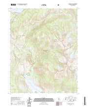 US Topo 7.5-minute map for Florence Lake CA