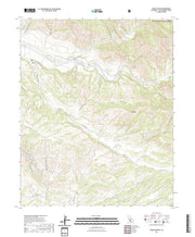 US Topo 7.5-minute map for Foxen Canyon CA