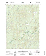 US Topo 7.5-minute map for Garner Mountain CA