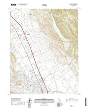 US Topo 7.5-minute map for Gilroy CA