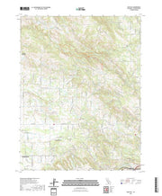 US Topo 7.5-minute map for Gold Hill CA