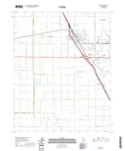 US Topo 7.5-minute map for Goshen CA