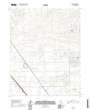 US Topo 7.5-minute map for Gregg CA