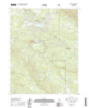 US Topo 7.5-minute map for Groveland CA