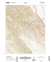 US Topo 7.5-minute map for Hames Valley CA