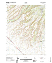 US Topo 7.5-minute map for Hamlin Canyon CA