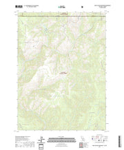 US Topo 7.5-minute map for High Plateau Mountain CAOR