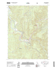 US Topo 7.5-minute map for Hiouchi CA