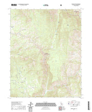 US Topo 7.5-minute map for Hockett Peak CA