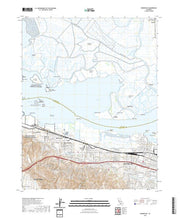 US Topo 7.5-minute map for Honker Bay CA