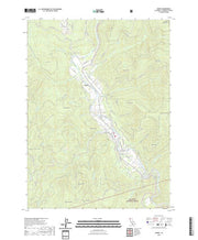 US Topo 7.5-minute map for Hoopa CA