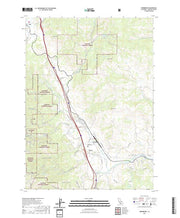 US Topo 7.5-minute map for Hornbrook CA