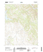 US Topo 7.5-minute map for Hornitos CA