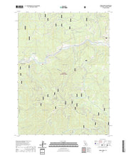 US Topo 7.5-minute map for Horse Creek CA