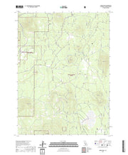 US Topo 7.5-minute map for Horse Peak CA