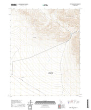 US Topo 7.5-minute map for Horse Thief Canyon CA