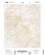 US Topo 7.5-minute map for Hot Springs Mountain CA