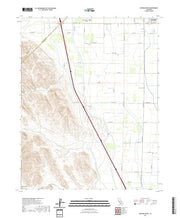 US Topo 7.5-minute map for Howard Ranch CA