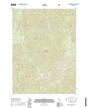 US Topo 7.5-minute map for Huckleberry Mountain CA