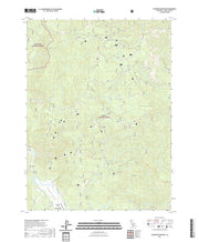 US Topo 7.5-minute map for Hyampom Mountain CA