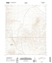 US Topo 7.5-minute map for Ibex Pass CA