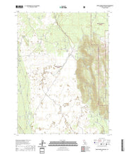 US Topo 7.5-minute map for Indian Spring Mountain CA