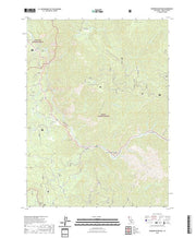 US Topo 7.5-minute map for Ironside Mountain CA