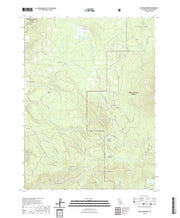 US Topo 7.5-minute map for Jacks Backbone CA