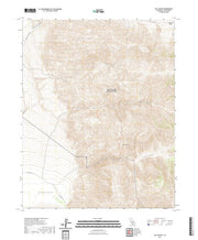 US Topo 7.5-minute map for Jail Canyon CA